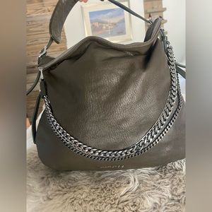 Jimmy Choo Large Boho Blake Biker Bag (Lambskin)